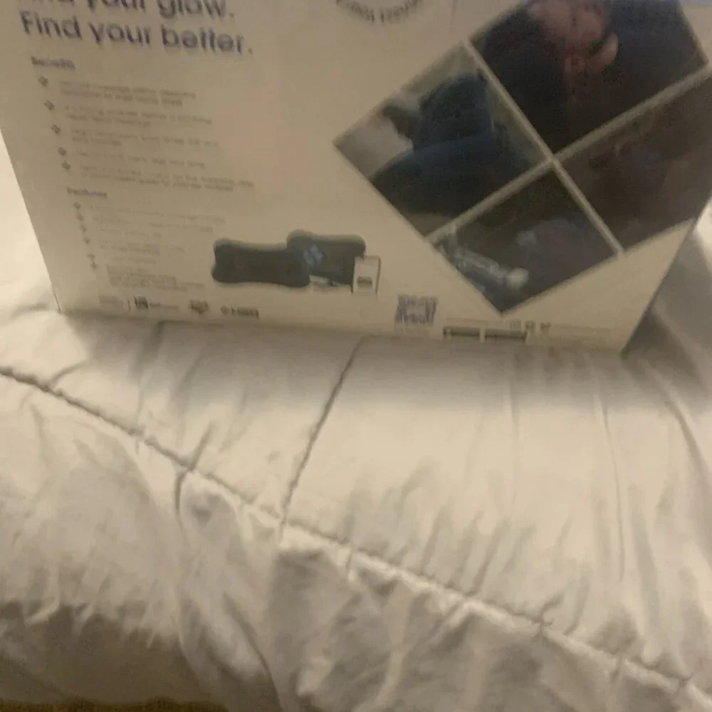 Addaday Glow Connected Massager Pillow with Bluetooth Heat + Soothe + Relax